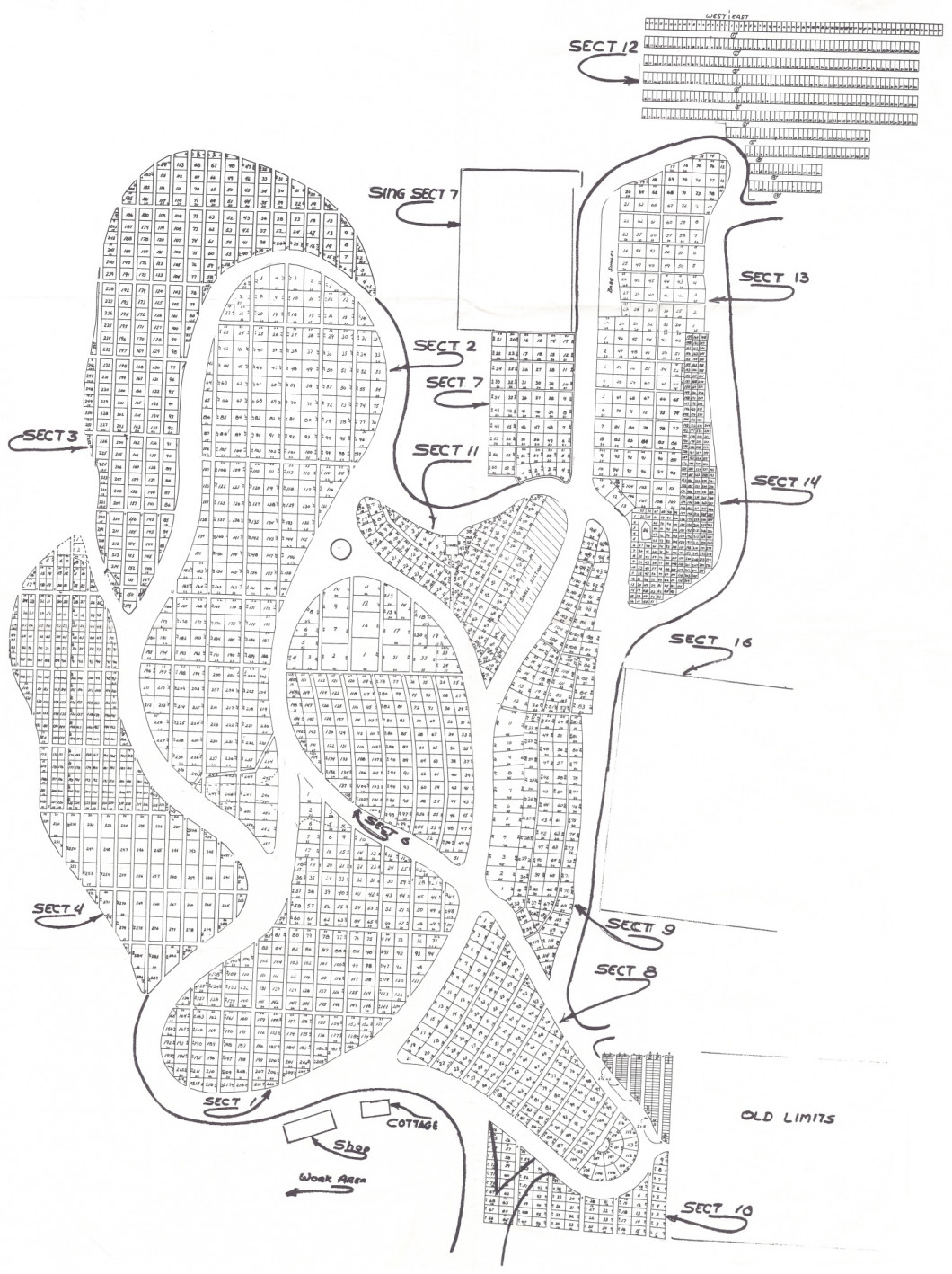 Map Of Mt Olivet Cemetery - Printable Maps Online